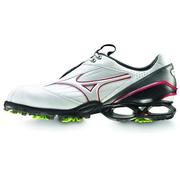 Mizuno Golf Stability Style Shoe White/Red